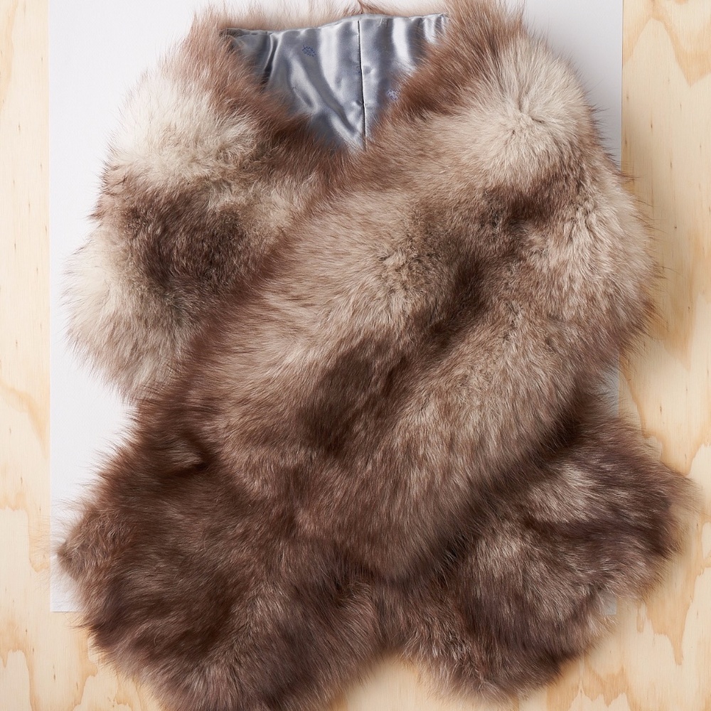 Vintage Fox Stole/ Wrap